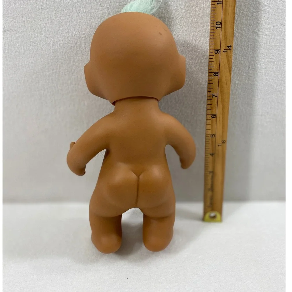Ace Novelty Blue Star Jewel Belly Troll Doll 11